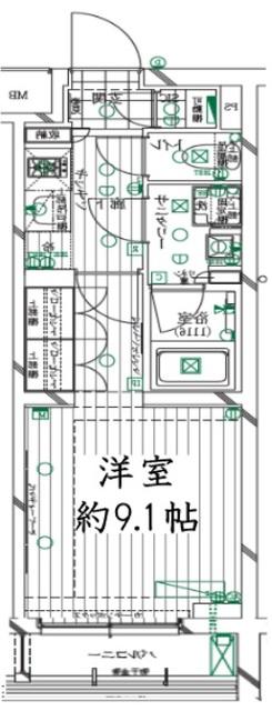  間取り図写真