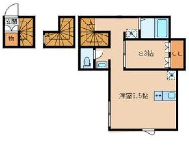 Creer白山の間取り