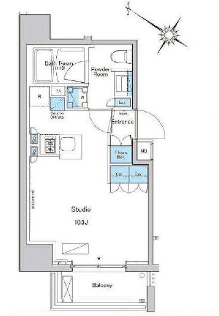 ルフォンプログレ南大塚の間取り
