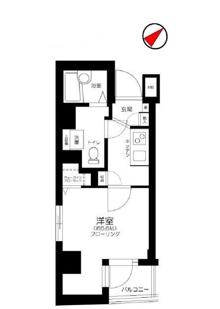 アーバイル文京本駒込の間取り