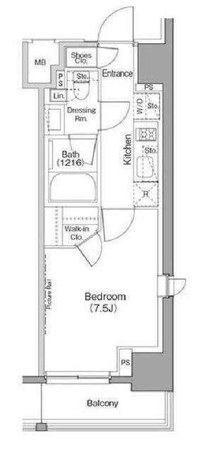 ザ・パークハビオ巣鴨の間取り