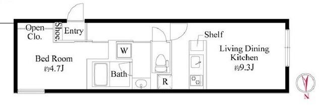 フォルスクラス高田馬場 / 202