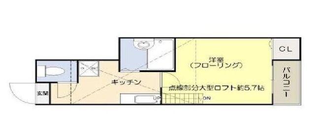 Kコーポ駒込の間取り