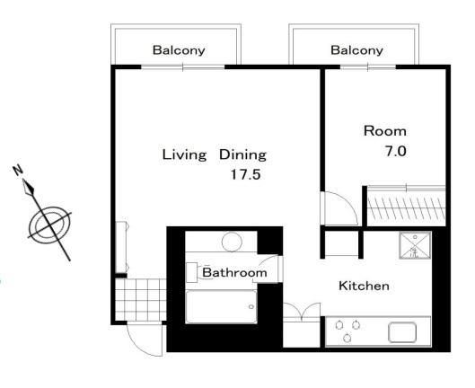 ルーフ御茶ノ水ヒルズの間取り