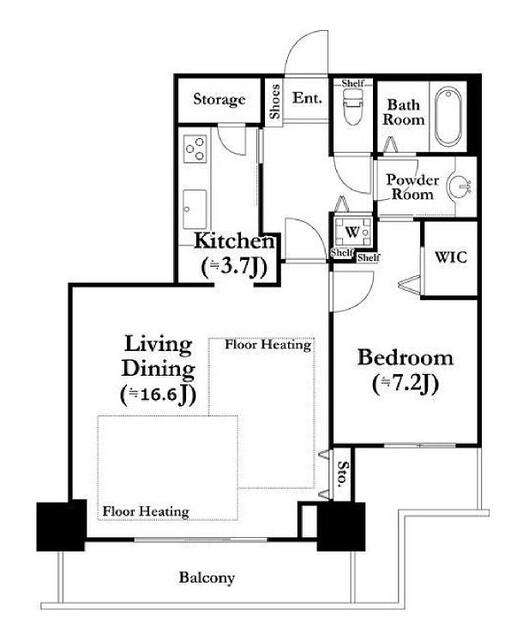 河田町ガーデン1号棟