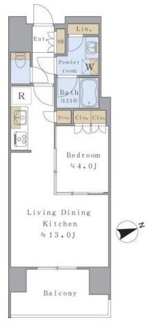 Brillia istの間取り