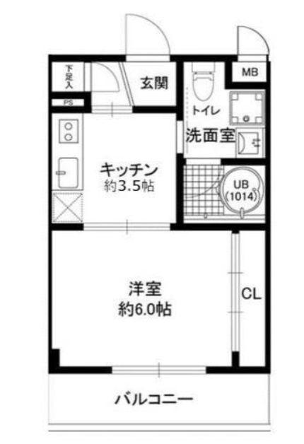 ノベル駒込の間取り
