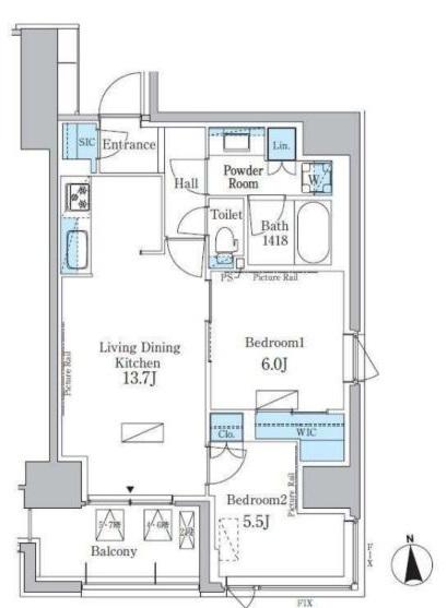 パークアクシス新宿百人町 / 403