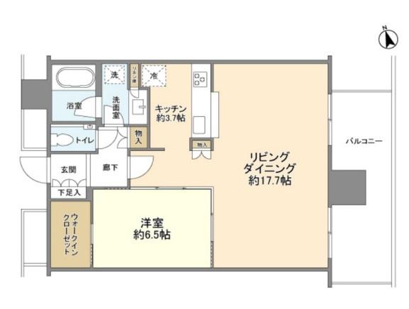 ワテラスタワーレジデンス 34F