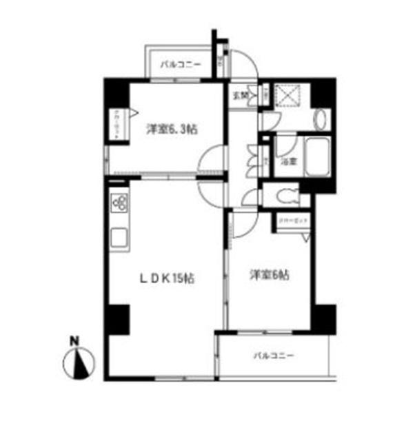 ８階建ての３階部分。