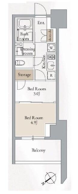 クロスレジデンス高田馬場　1403号室