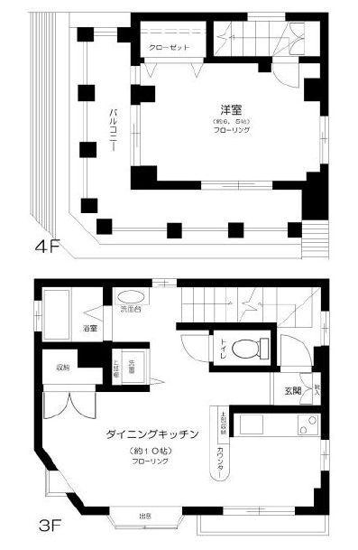 テトラ千石の間取り