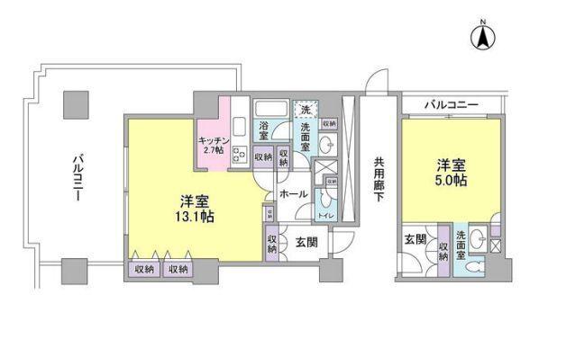 文京グリーンコートビュータワー本駒込の間