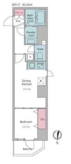 レジディア中野Ⅱ