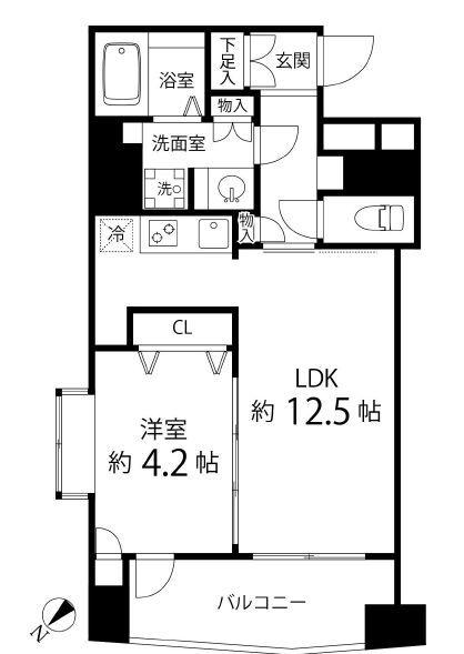 レニール本駒込の間取り