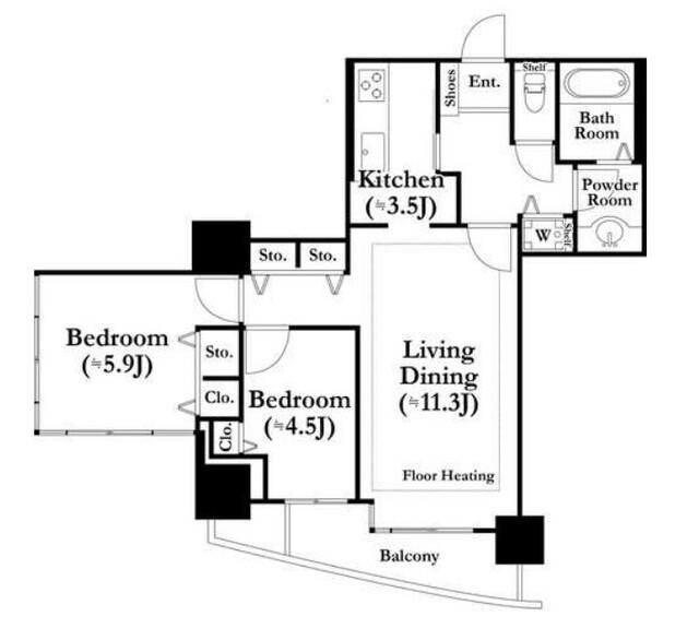 河田町ガーデン1