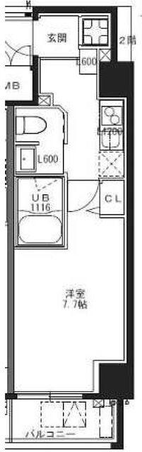 S-RESIDENCE池袋Norteの間