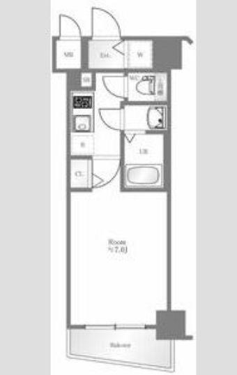 ガラ・ステージ神田の間取り
