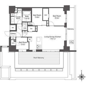コンフォリア東新宿 / 1403