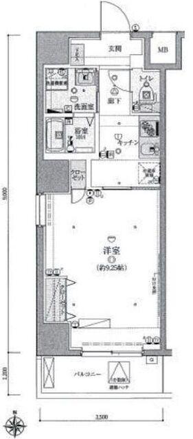  間取り図写真