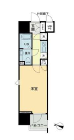 パトリア九段下の間取り