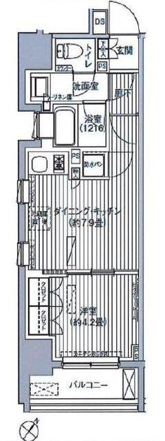 ヒューリックレジデンス駒込の間取り