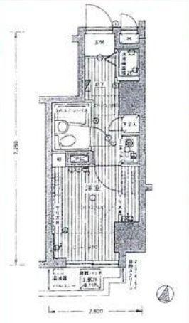ライオンズプラザ白山の間取り