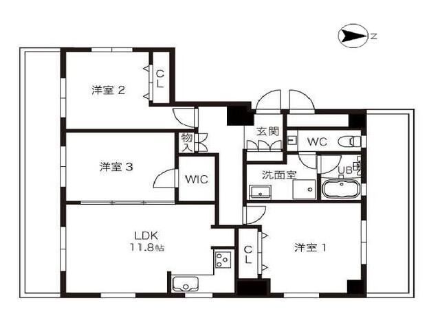  間取り図写真