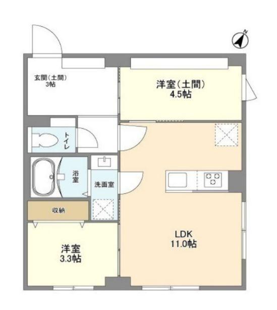  間取り図写真