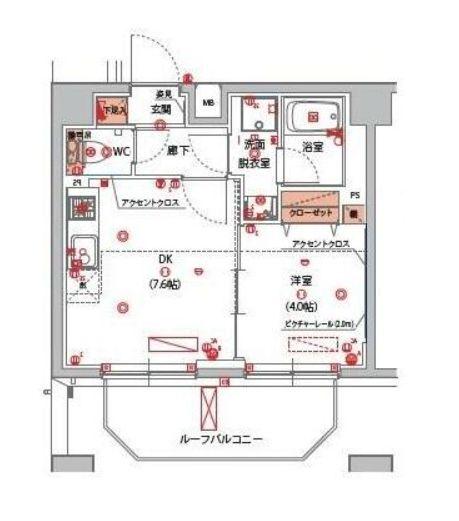  間取り図写真
