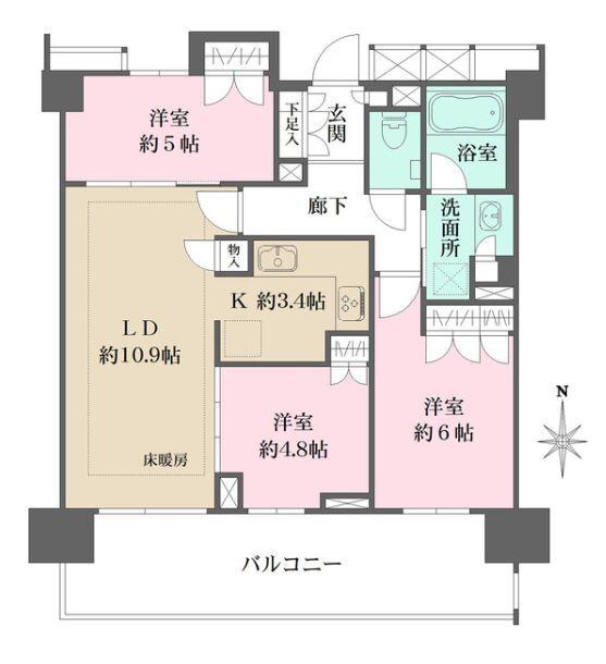  間取り図写真
