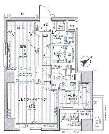  間取り図写真