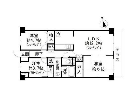  間取り図写真