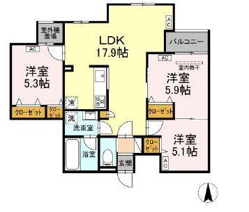  間取り図写真