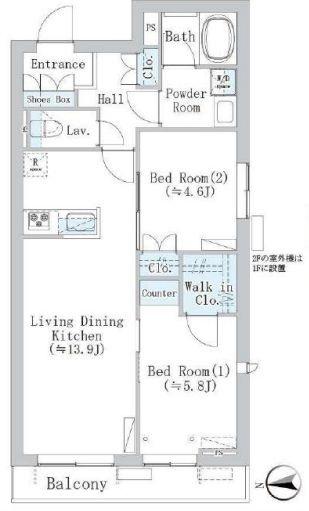  間取り図写真