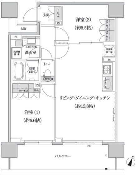  間取り図写真