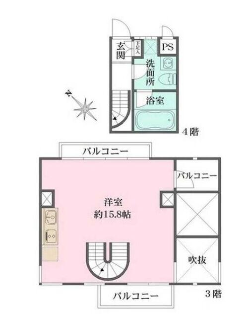  間取り図写真