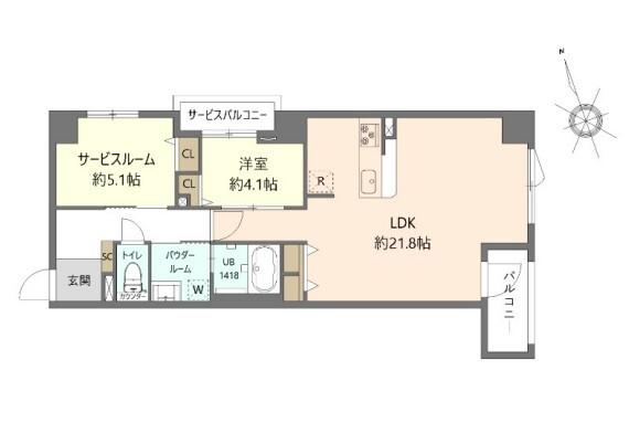  間取り図写真