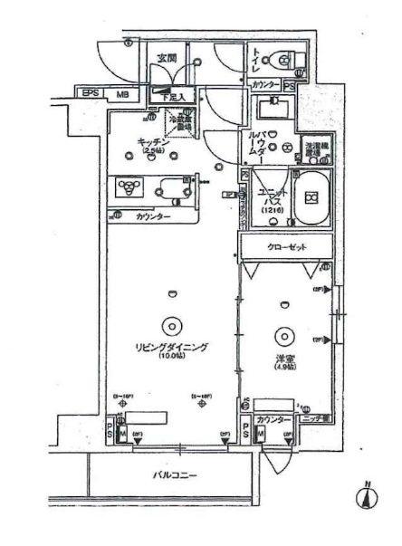  間取り図写真