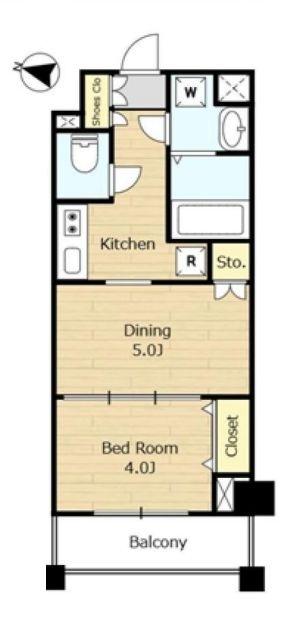 デュオステージ大塚の間取り図