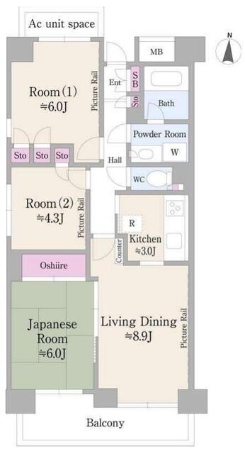  間取り図写真