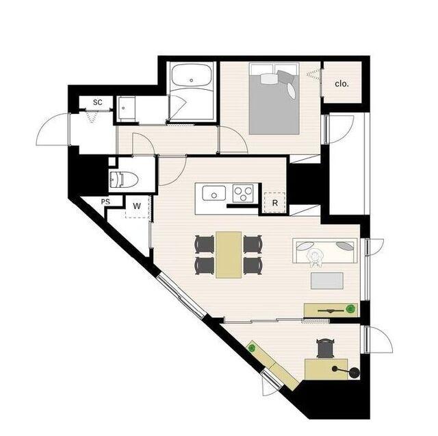 ＷＨＡＲＦ駒込 / 7F　別部屋8階　同