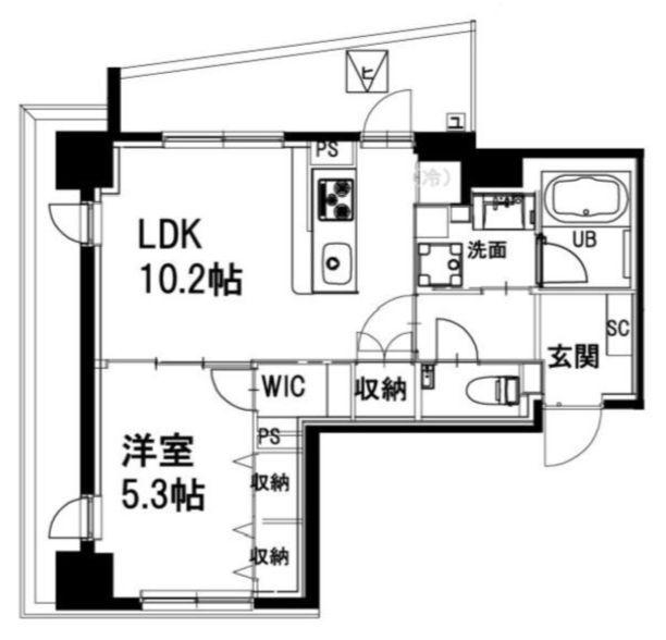 市ヶ谷仲之町ヒルズ　ウイング　South