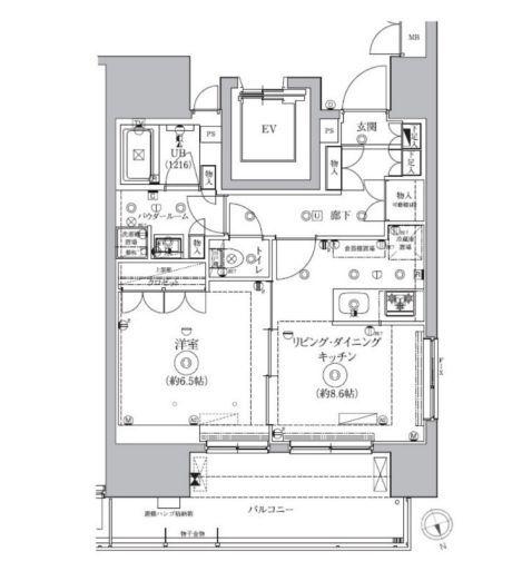  間取り図写真