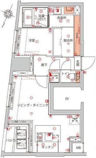  間取り図写真
