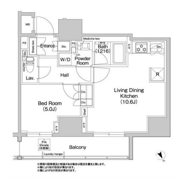  間取り図写真