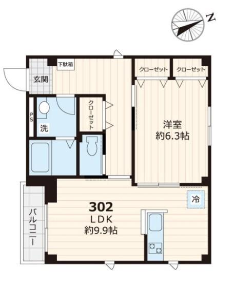  間取り図写真