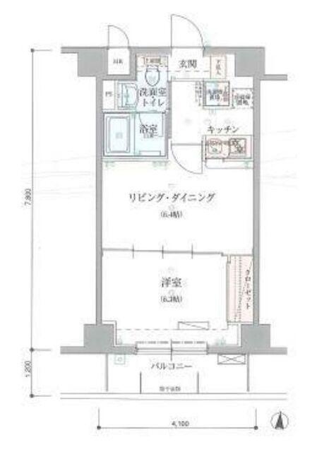 間取り図写真