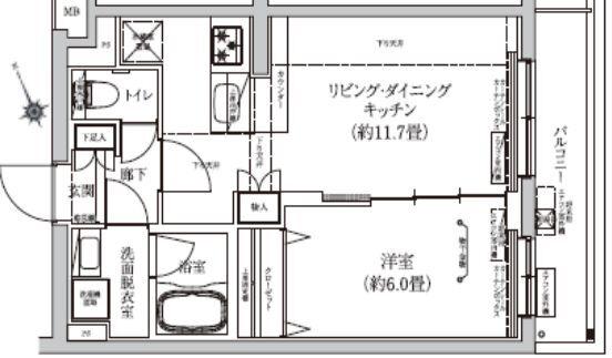  間取り図写真