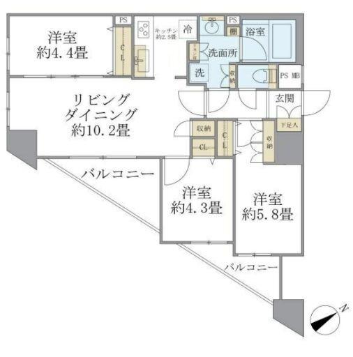  間取り図写真